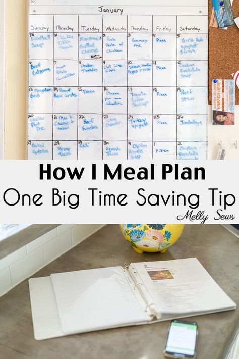 Meal Planning - How I Save Time with a monthly meal plan - Melly Sews Rotating Meal Plan, Neurodivergent Meal Planning, Frugal Meal Planner, Monthly Rotating Meal Plan, Food Planner Meal Planning, Unimeal Meal Plan, Monthly Food Planner Meal Planning, Cheap Meal Plans, Meal Calendar