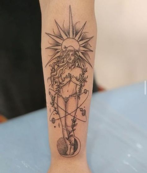 Aphrodite Tattoo. Aprodithe Goddess Tattoo, Aphrodite Tattoo Symbol, Aphrodite Tattoos, Aphrodite Tattoo Design, Aphrodite Goddess Tattoo, Greek Goddess Aphrodite, Tattoo Therapy, Aphrodite Tattoo, Future Aspirations