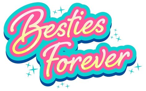 Bestie Logo, Group Dp, Cartoon Alphabet, Logo Cartoon, Betty Boop Pictures, Besties Forever, Iphone Wallpaper Hd Nature, Lettering Logo, Cartoon Logo