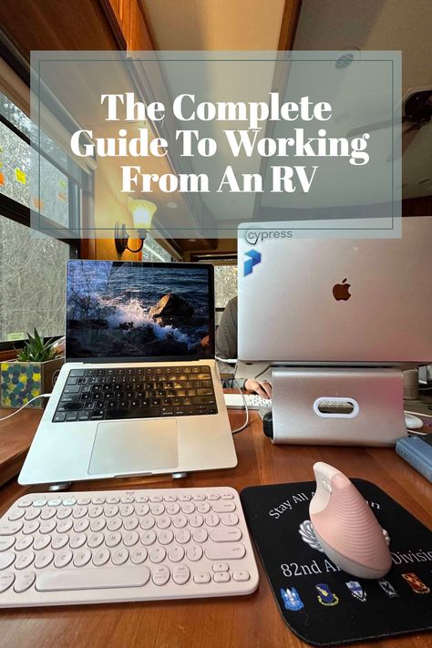 Dive in as we delve into the intricacies of working while traveling in your very own RV. This comprehensive guide offers a wealth of tips and tricks from the most efficient ways to set up your workspace to mastering online productivity. Whether you're a digital nomad looking to hit the open road, or an entrepreneur seeking a new work-life balance, our guide will equip you with the knowledge you need to make your journey successful. How To Work Remotely And Travel, Rv Internet, Rv Repair, Working Remotely, Signal Booster, Home Internet, Rv Travel, Office Setup, How To Work