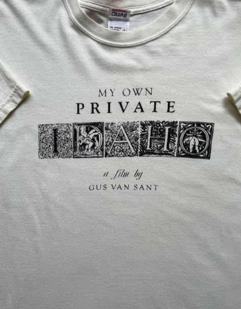 Gus Van Sant, My Own Private Idaho, Black Planet, Other Outfits, Fashion Images, Merchandise Design, Dream Clothes, Apparel Design, Cool Tees