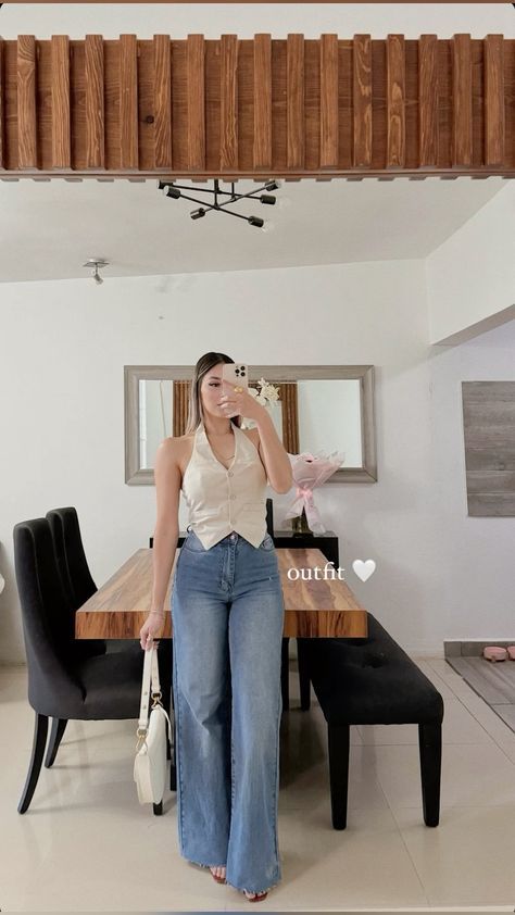 Pants With Sandals Outfit, Outfits With Brown Heels, Outfit Semiformal Verano, Semiformal Outfit Mujer, Semiformal Outfit, Outfit Semiformal, Mexico City Fashion, Outfits Fresas, Olivia Dunne