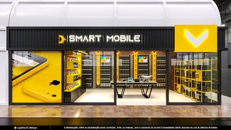 Mobile Store Design, Mobile Accessories Shop, Mobile Shop Design, Mobile Phone Shops, Front Shop, Exhibition Stall Design, Mini Store, Phone Store, Mobile Store