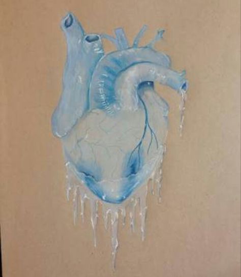 Ice Tattoo, Heart Of Ice, Heart Ice, Archangel Tattoo, Ice Heart, On Tattoo, Tattoo Heart, White Ink Tattoo, Frozen Heart