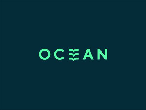 Nothing is more beautiful than the way the ocean refuses to stop kissing the shoreline. Here are some tips you can easily follow to create a wave logo design! Ocean Logo Design Ideas, Aquaculture Logo, Government Branding, Coral Branding, Sea Logo Design, Ocean Branding, Wave Logo Design, Wordmark Logos, Ocean Logo