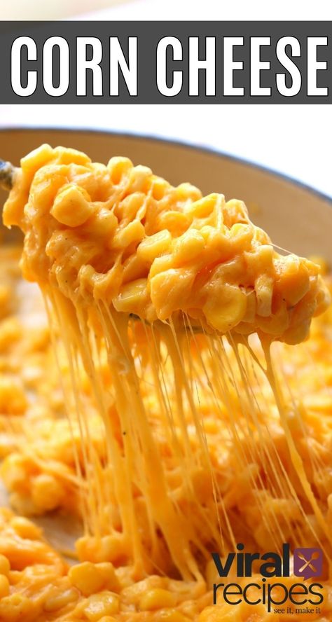 cheesy corn on a spoon, tiktok recipe Cheesy Corn Side Dish, Cheesy Corn Stovetop, Stove Top Corn, Corn With Mayo, Butter Mayo, Canned Corn Recipes, Coconut Cheese, Cheddar Corn, Cheesy Corn Casserole