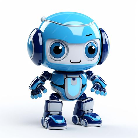 Premium AI Image | a blue robot with headphones on and a white background Robot Png, Blue Robot, White Headphones, A White Background, High Quality Images, Background Images, White Background, Projects To Try, Most Popular