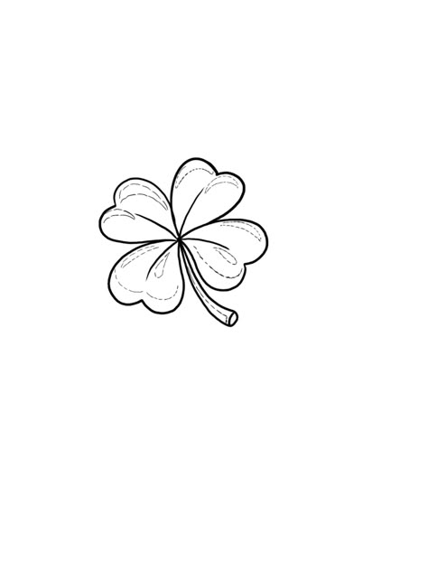 4 Leaf Clover Drawing, 4 Leaf Clover Tattoo, Thumb Tattoo, Four Leaf Clover Tattoo, Thumb Tattoos, Clover Tattoos, Tattoos Inspo, Tattoo Design Book, Symbolic Tattoos