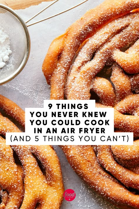 Air Fryer Crafts, Cool Air Fryer Recipes, Air Fryer Cereal, Unusual Air Fryer Recipes, Air Fry Ideas, Bake With Air Fryer, Weird Air Fryer Recipes, Must Try Air Fryer Recipes, Beaver Tails Recipe Air Fryer