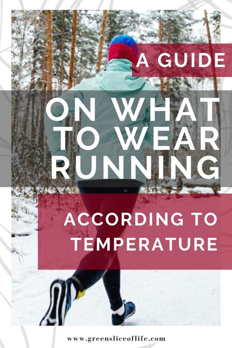 Do you find it hard to know what to wear for running, especially in colder temperatures? Whether it's humid and hot or cold with lots of snow below -20 Degrees Celsius, it's important to dress appropriately when running. I have put together this guide on what to wear according to temperature. Running Attire By Temperature, How To Dress For Running In Cold Weather, What To Wear Running In Different Temps, What To Wear When Running In The Cold, 60 Degree Running Outfit, What To Wear Running Temperature, 40 Degree Running Outfit, Running In 40 Degree Weather, Running Outfits For Women Cold