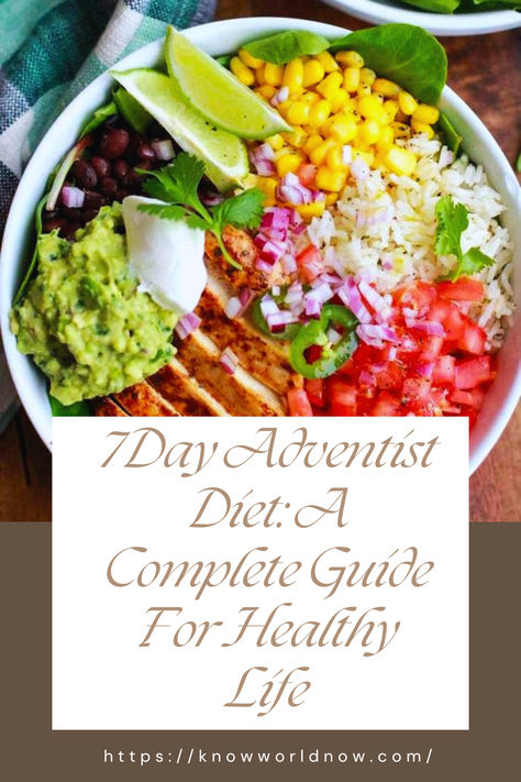 7 Day Adventist Diet: A Complete Guide For Healthy Life
#SeventhDayAdventistDiet #HealthyLiving #PlantBasedNutrition #WholeFoods #WellnessJourney #NutritionGuide #HealthyLifestyle #VitalityAndLongevity #DietAndWellness #LifestyleChange #HealthyEating #PlantBasedDiet #HealthTips #NaturalNutrition #BalancedDiet #WellnessGoals #HealthyHabits Sda Vegetarian Recipes, Fruits And Vegetables Diet 7 Day, Adventist Diet, Seven Day Adventist Recipes, 7th Day Adventist Recipes, Adventist Recipes, Seventh Day Adventist Diet, Seventh Day Adventist Recipes, 7 Day Vegan Challenge