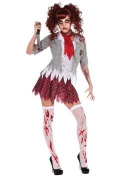 Zombie Costume Women, Girl Zombie Costume, Nerd Halloween Costumes, Zombie School, Halloween Costumes Women Scary, Teenage Halloween Costumes, Makeup Zombie, Zombie Halloween Costumes, Halloween Parejas