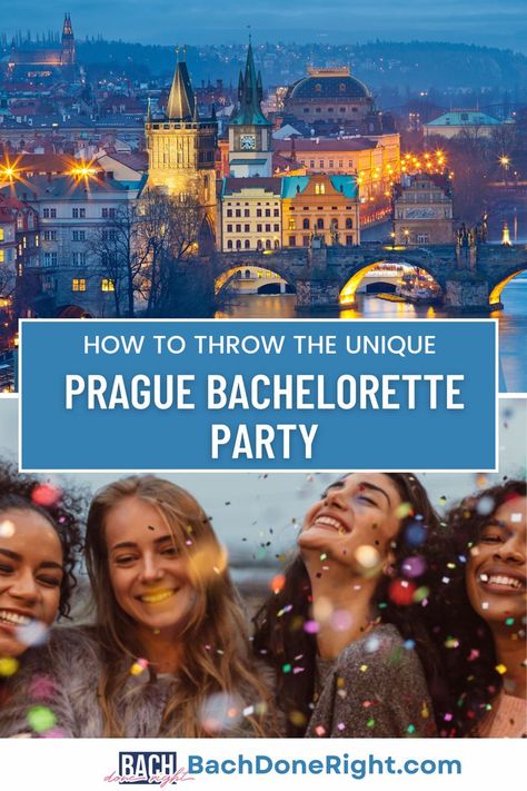 It’s no secret that Prague loves a party and that is what makes it one of the best bachelorette party destinations in Europe! While it’s packed with pubs, bars, and clubs that are raving every night of the week, whimsical Old Town is packed with history and culture. We’re rounding up all the tips you’ll need to know to throw the ultimate Prague bachelorette party. #bacheloretteparty #henparty #bachelorettepartyideas #bachelorettepartydestinations Ultimate Bachelorette Party, Bachelorette Party Destinations, Prague City, Bars And Clubs, Bach Party, City Break, Party City, Hen Party, City Guide