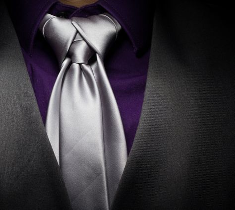 Shirt & Tie; Merovingian Knot | The Merovingian, aka Ediety … | Flickr Neck Tie Knots, Formal Tie, Shirt Tie, Tie Knots, Accessories For Men, Neck Tie, Knot, Gadgets, For Men