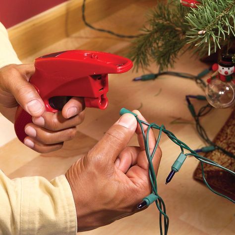 How to Use a Light Tester to Fix Christmas Lights Fix Christmas Lights, Dog Washing Station, Project Steps, Brad Nails, Icicle Lights, Family Handyman, Utility Trailer, Smooth Walls, Christmas Light