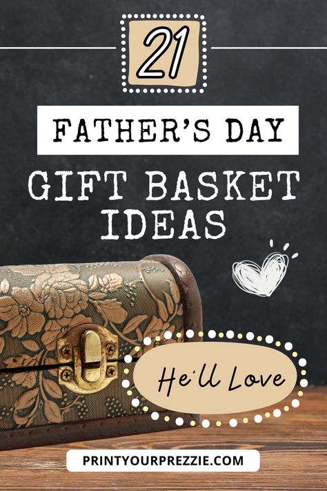 Father's day basket ideas. 21 ideas he'll love… Fathers Day Gift Basket, Last Minute Birthday Gifts, Easy Handmade Gifts, Gifts For Your Boyfriend, Basket Ideas, Diy Christmas Gifts, Diy Gift, Fathers Day Gifts, Budget Friendly