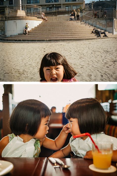 Photographer Shin Noguchi chronicles the daily life of his young family through candid color photography. Slice Of Life Photography, Daily Life Photography, Documentary Style Photography, Everyday Life Photography, Young Family, Three Daughters, Small Moments, Candid Photography, Slice Of Life