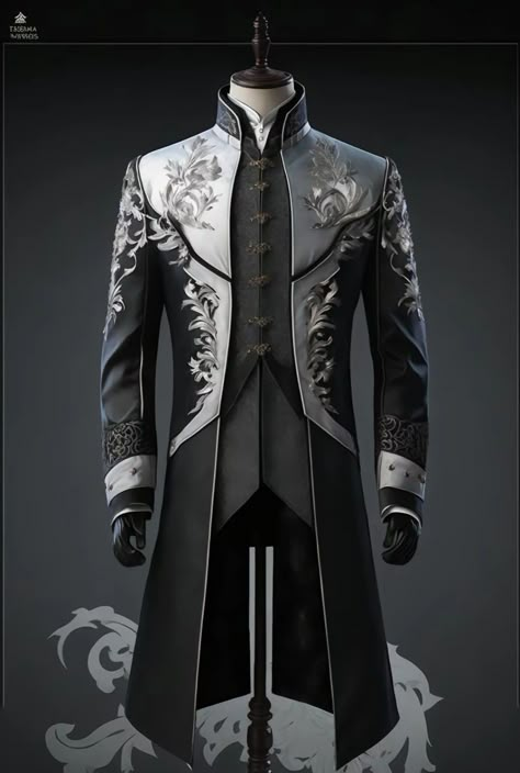 Tailored Fashion, Fancy Suit, Long Coat Jacket, Dress Suits For Men, Fantasy Clothes, Concept Clothing, Mens Casual Dress Outfits, Men Stylish Dress, Fashion Suits For Men