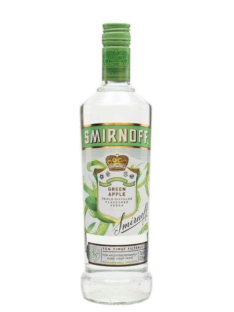 Smirnoff Green Apple : Buy from World's Best Drinks Shop Smirnoff Apple, Smirnoff Green Apple, Flavoured Vodka, Apple Types, Smirnoff Vodka, Best Drinks, Glass Packaging, Cocktail Making, Green Apple