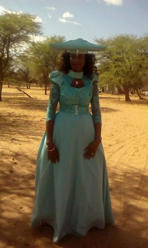 Herero Dress Fashion, Herero Dress, South African Tribes, African Material, Victorian Fashion Dresses, African Traditional Dresses, Latest African Fashion Dresses, Dresses By Length, African Attire