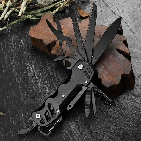 🔨Multifunctional Folding Portable Stainless Steel Pocket Knife 🔗For Product please check the link: 🔗 rb.gy/45wudb ✨Introducing the ultimate companion for your everyday adventures - the Multifunctional Folding Portable Stainless Steel Pocket Knife! #PocketKnife #StainlessSteel #multifunctional #PortableTool #SurvivalTool #CampingGear Swiss Army Pocket Knife, Emergency Equipment, Folding Pocket Knife, Survival Tools, Camping Survival, Outdoor Survival, Folding Knife, Swiss Army Knife, Swiss Army