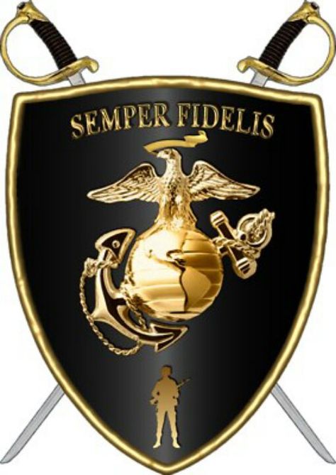 Very nice :) Semper Fi Tattoo, Marine Quotes, Marines Corps, Marine Family, Marine Tattoo, Marines Logo, Military Signs, Marines Girlfriend, Once A Marine