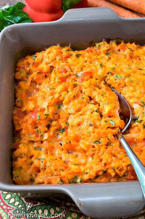 Savor the delightful taste of a baked carrot casserole, a tasty method to incorporate more veggies into your meals! Carrots Casserole Recipe, Canned Carrot Recipes, Shredded Carrot Recipe, Carrot Recipes Side Dishes, Carrot Casserole, Vegetable Casseroles, Carrot Dishes, Canned Carrots, Carrots Side Dish