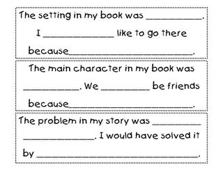 I like these quick reading response prompts for read to self or even guided reading groups. Readers Response, Writing Frame, Reading Prompts, Silent Reading, Listening Center, Sentence Frames, Read To Self, Text To Self, Reader Response