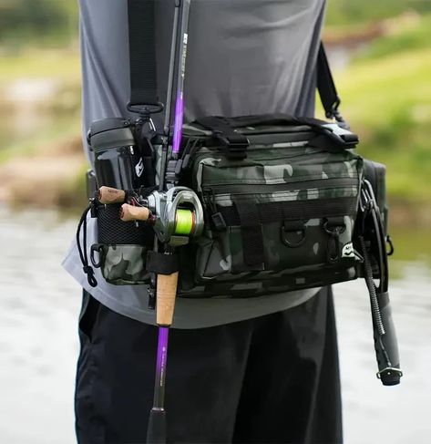 Multifunction Large Capacity Fishing Bag FREE SHIPPING ON ORDERS OVER 50 DOLLARS GEAR UP FOR YOUR NEXT OUTDOOR ADVENTURE Many more Fishing products in store, new items added weekly. https://foxhollowbasecamp.com/products/multifunction-large-capacity-fishing-bag . . #fishing #fishinguk #fishing #fishingtime #fishingboat #fishinglife #fishingtrip #fishingdaily #fishingaddict #fishingislife #fishinglife #fishingtackle #fishingtackles #fishingtacklebox #fishingtacklemax #fishingtackleshop #fishi... Fishing Essentials, Fishing Bag, Vintage Fishing Gear, Fishing Organization, Fly Fishing Bag, Fishing Tackle Bags, Vintage Fly Fishing Gear, Fishing Tackle Box, Fish In A Bag