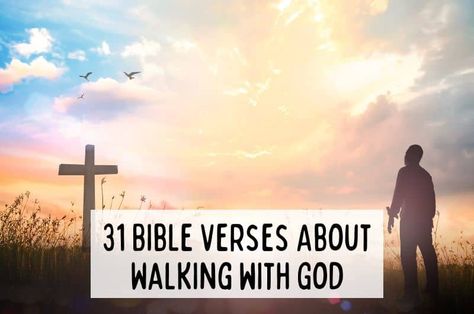 31 Bible Verses About Walking with God | God's Presence | Feeling Close to God | Printable Bible Verses | Quotes About Walking with God Spiritual Walk With God, Gods Path Quotes, Quotes About Walking, Marriage Verses, Good Morning Bible Verse, Psalm 128, Walking With God, Path Quotes, Close To God