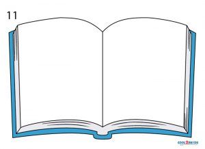 How to Draw a Book (Step by Step Pictures) | Cool2bKids How To Draw An Open Book, How To Draw A Book Step By Step, Open Book Picture, How To Draw A Book, Open Book Clipart, Importance Of Books, Draw A Book, Open Book Drawing, Book Line Art