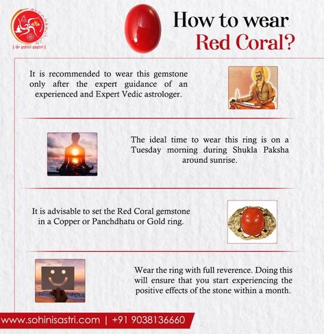 #Coral #Red #Gemstone #gems #gemstones #gemstonejewelry #GEMS #Astrologytip #astrotips #astrology #futurepredictions #mind #BookNow #dailyastrology #spiritual #consulting #predictions Red Coral Crystal, Coral Crystal Meaning, Vastu House, Coral Crystal, Daily Astrology, Spiritual Crystals, Coral Gemstone, Crystal Healing Stones, Wear Red