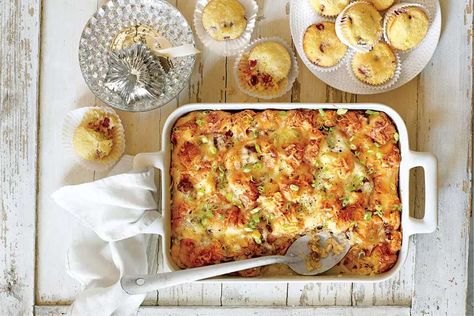 Everyone At My Friend's Baby Shower Thought I Had This Breakfast Casserole Catered Make Ahead Casseroles, Southern Living Recipes, Breakfast Enchiladas, Croissant Breakfast, Make Ahead Breakfast, Breakfast Bake, Breakfast Recipes Casserole, Breakfast Brunch Recipes, Breakfast Breads