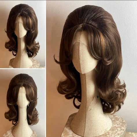 70s Style Hair, Vintage Hairstyle, 60s Vibes, Hairstyle Ideas Easy, High Fashion Hair, Drag Make-up, 60s Hair, Tutorial Ideas, Trendy Hairstyle