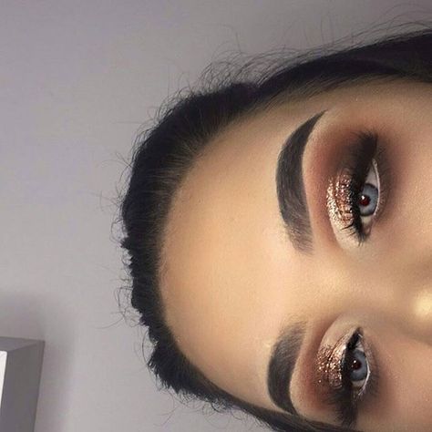 ☼ ☾pinterest | Itsmypics Makeup Ideas Formal, 2016 Makeup, Make Up Inspiration, Hooded Eye Makeup, Beauty Make-up, Make Up Looks, Kiss Makeup, Makeup Goals, Prom Makeup