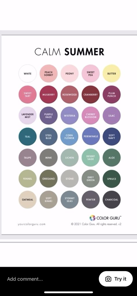 Cool Summer Outfits Palette, Soft Summer Palette, Soft Summer Color Palette, Soft Summer Colors, Summer Coloring, Summer Palette, Summer Color Palette, Color Test, Seasonal Color Analysis