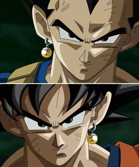 Fusion of the bests. Goku and Vegeta in Dragon Ball Super, preparing to become Vegito once more. Goku And Vegeta Fusion, Wallpaper Rap, Z Warriors, Goku Y Vegeta, Baki Hanma, Dragon Ball Art Goku, Dragon Ball Super Goku, Dbz Art, Goku And Vegeta