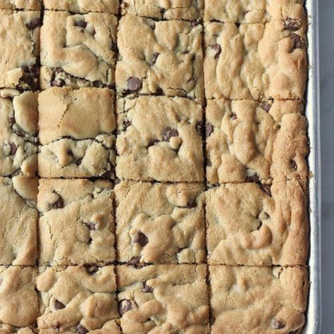 Chocolate Chip Cookie Bars - Ambers Kitchen Cooks Choc Chip Cookie Bars, Ambers Kitchen, Chocolate Chip Cookie Bars, Return On Investment, Cookie Bar Recipes, Cookie Crumbs, Chocolate Chip Cookie, How Sweet Eats, Eat Dessert