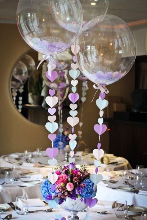 Diy Balloon Decorations, Diy Balloon, Balloon Centerpieces, Balloon Ideas, Wedding Balloons, Balloon Decor, Party Balloons, Balloon Decorations, Quince