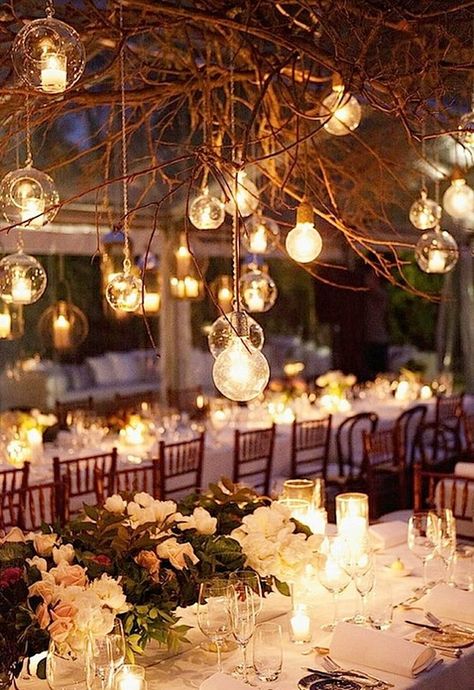 Fairy lights /romantic autumn wedding Candles Flowers, Australia Wedding, Engagement Ideas, Rustic Country Wedding, Lighting Inspiration, Flower Girls, Event Styling, Here Comes The Bride, Wedding Bells