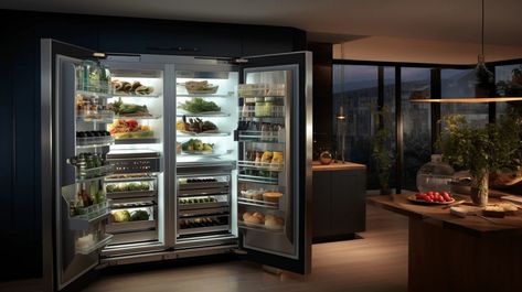 Walk In Refrigerator For Home: A Stunning Upgrade Walk In Refrigerator Home, Walk In Freezer, Air Handler, Commercial Hvac, Hvac Installation, Split System, Catering Business, Cold Storage, Processed Food