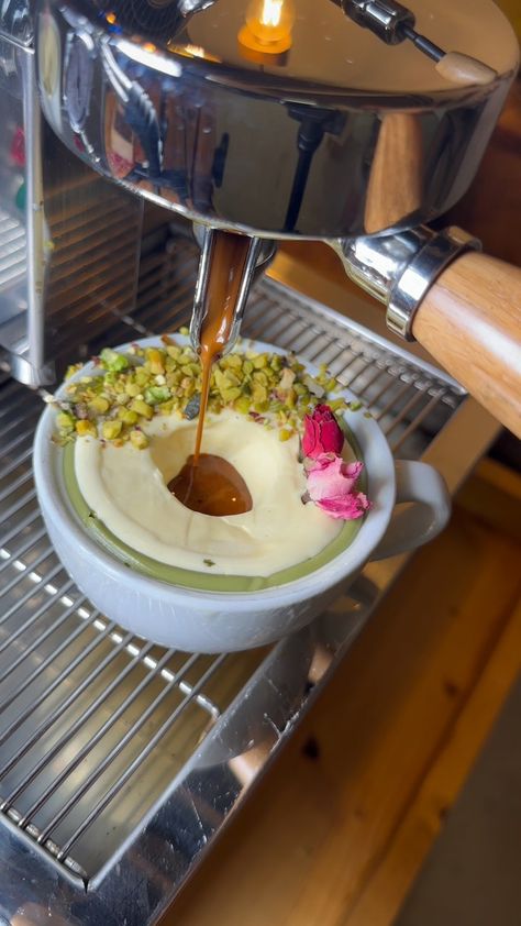 Goran Dujic | Spring Pistachio Affogato 💚OMG how good that was Ask @iam_marinko 😃😎 | Instagram Pistachio Affogato, April 21, Aesthetic Food, Pistachio, Coffee Cups, Coffee, On Instagram, Instagram