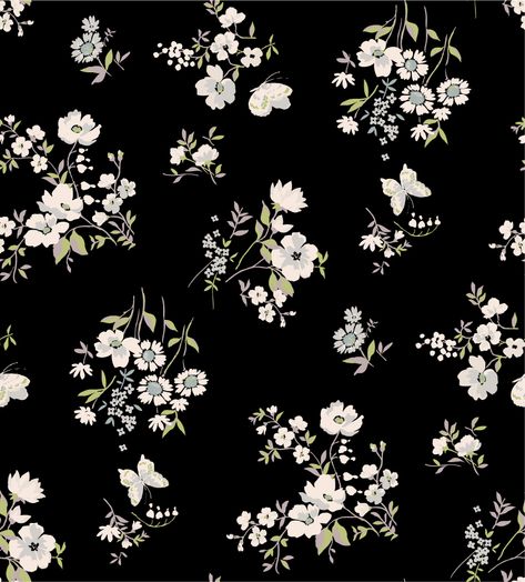 Ditsy Floral Pattern on Behance Vintage Floral Backgrounds, Ditsy Floral Pattern, Flower Print Pattern, Seamless Floral Pattern, Digital Borders Design, Popular Art, Floral Background, Christmas Wallpaper, Textile Patterns