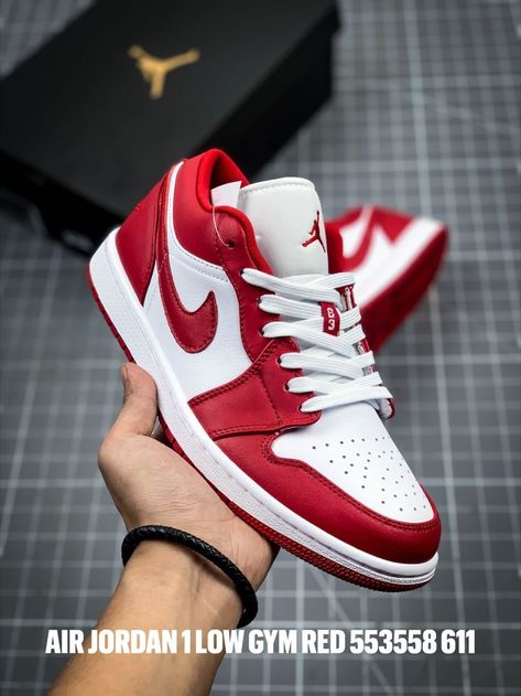 Air Jordan 1 Low Gym Red 553558 611 Air Jordan 1 Low Red, Jordan 1 Gym Red, Air Jordan 1 Low Gym Red, Nike Jordan Low, Jordan 1 Low Red, Jordan 1 Low Gym Red, Jordans Low, Jordan Dunks, Air Dior