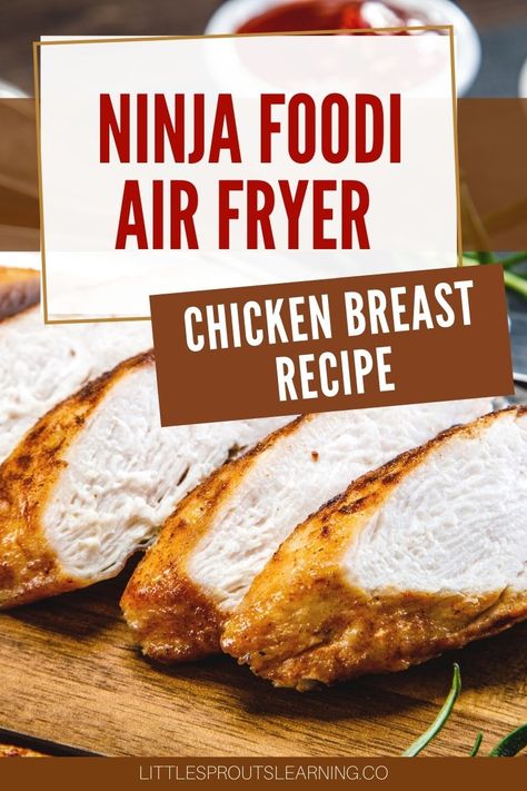 Ninja Foodie Fried Chicken, Chicken Recipes For Ninja Foodi, Ninja Air Fryer Chicken Breast, Chicken In The Ninja Foodi, Ninja Speedi Chicken Breast, Ninja Foodi Chicken Tenders, Ninja Air Fryer Recipes Chicken, Ninja Foodi Chicken Breast Recipes, Ninja Foodie Chicken Recipes