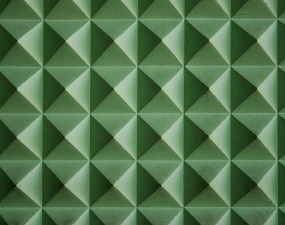 Acoustic Foam istock licensed Soundproofing A Room, House In The Desert, Acoustic Room, Foam Texture, Desert Green, Acoustic Foam, Foam Art, Home Improvement Ideas, Hollow Core Doors