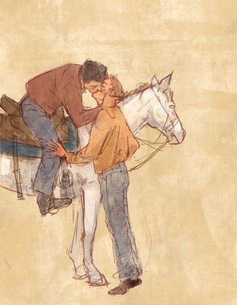 Destiel Fanart, Brokeback Mountain, Cowboy Aesthetic, Supernatural Destiel, Cowboy Art, Baby Cowboy, Gay Art, Destiel, Liam Payne