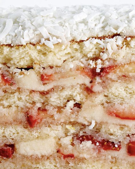 Strawberry Coconut Cake Recipe — Bite Me More Strawberry Coconut Cake, Coconut Cakes, Earthquake Cake, Easy Carrot Cake, Coconut Cake Recipe, Pineapple Strawberry, Best Sweets, Cake Bites, Delectable Desserts