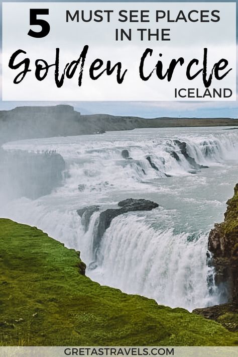 With its waterfalls, geysers and epic landscapes the Golden Circle is one of the most famous and visited parts of Iceland. This map & guide covers all the main attractions and places you need to visit along Iceland's Golden Circle. So come discover everything you need to know about visiting the Golden Circle in Iceland. #iceland #goldencircle #europe #waterfall #geysir #nature #goldencirclemap Iceland Resorts, Golden Circle Iceland, Iceland Hiking, Iceland Travel Guide, Iceland Itinerary, Iceland Travel Tips, Scandinavia Travel, Golden Circle, Visit Iceland