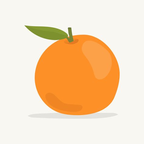 Hand drawn colorful orange illustration Free Vector | Premium Vector #Freepik #vector #icon #hand #hand-drawn #fruit Orange Illustration, Orange Icons:), Fruit Icons, Fruit Orange, Orange Citrus, Fruit Illustration, Orange Fruit, Citrus Fruit, Art Club